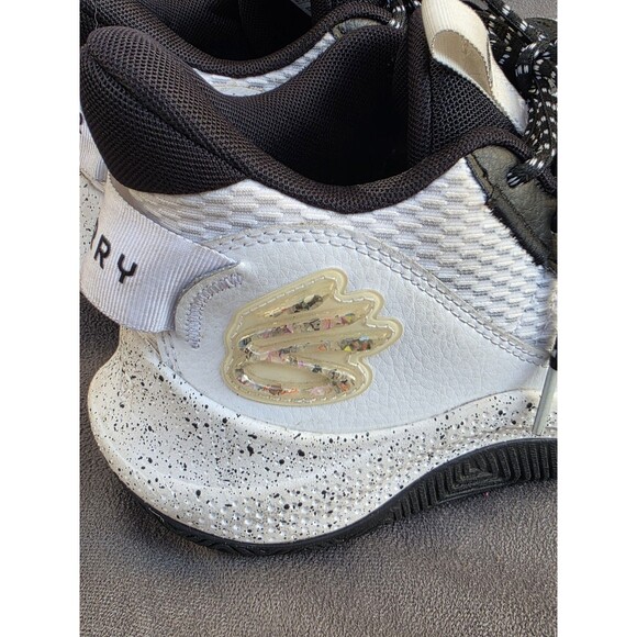 Under Armour Curry 3Z7 UA White Black Basketball Mens Size 7.5 Shoes 3026622-101 main image 7
